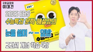 눈을 쓸며 옥소선을 엿보다임방 해설 해석 정리 EBS 2025 수능특강 문학 4강 이대건의 국어길잡이 [upl. by Nnyleuqaj514]