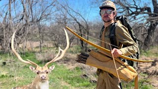 Homemade Bow amp Arrow Deer Hunt [upl. by Klingel417]