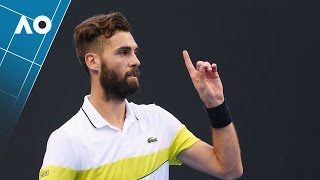 Paire v Fognini match highlights 2R  Australian Open 2017 [upl. by Dotty]