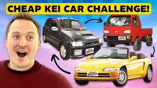 £2000 KEI CAR CHALLENGE FT mightycarmods [upl. by Ydak790]