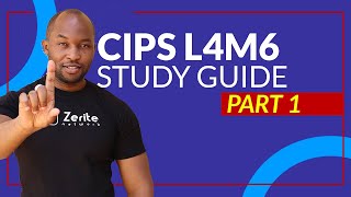 CIPS L4M6 Supplier relationships Study guide part 1 [upl. by Aihtennek]