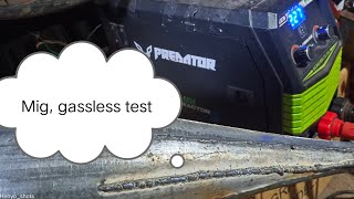 Predator 5 in 1 welding machine mig function review [upl. by Eiramoj]