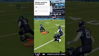 Should I switch to running back madden24 football [upl. by Riva]