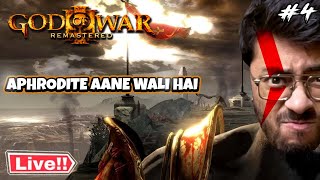 Aaj Aphrodite Ko Maarege 🤭  GOD OF WAR 3  LIVE HINDI 4 [upl. by Tori]