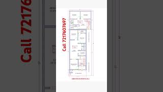 2780 घर हमेशा नशे के अनुसार ही बनना चाहिए 🏡🏡 27 by 80 house plan ☘️🌴housemap home viralvideo [upl. by Claud]