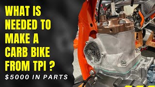 How to Convert KTM TPI to KTM Carb  Is it worth it [upl. by Ssenav]