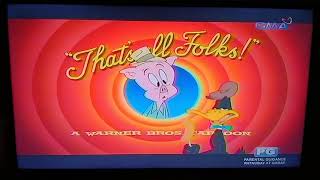 Thats All Folks  A Warner Bros Cartoon 2015 Porky amp Daffy [upl. by Leinoto]