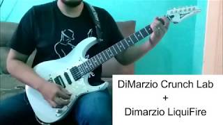 Pickups Captadores DiMarzio Crunch Lab DP228 e Liquifire DP227 [upl. by Hanshaw]