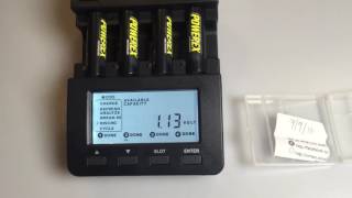 Powerex Precharged AA battery self discharge test after 3 months [upl. by Vernor]