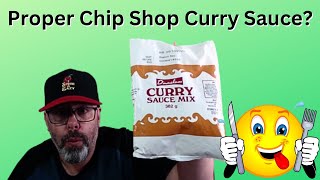 DINACLASS  CHIP SHOP CURRY SAUCE  FOOD REVIEW [upl. by Jeffrey]