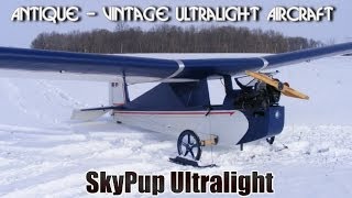 SkyPup antique ultralight part 103 legal ultralight aircraft [upl. by Aharon]