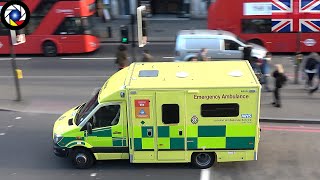 London Ambulance Responding with Lights and Siren [upl. by Tine]