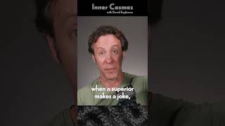 Laughter Within Hierarchies  INNER COSMOS WITH DAVID EAGLEMAN shorts [upl. by Oicafinob]