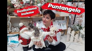 Come realizzare il Puntale per lAlbero di Natale  PUNTANGELO  Tiridarte by Arte In Corso [upl. by Kcired308]