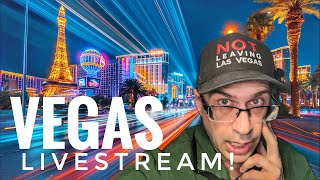 Crazy Busy Vegas Strip Live [upl. by Latoya]