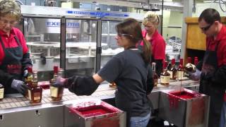 Hand Dipping Bottles at Makers Mark [upl. by Canale902]