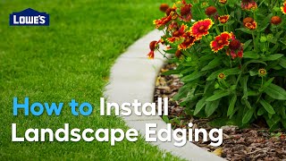 How To Install Landscape Edging [upl. by Anile765]