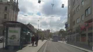 Tram Munchen  Linie 19 St Veit Strasse  Pasing [upl. by Yrreiht]