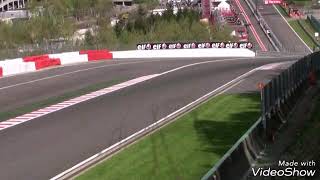 Spa Francorchamps Crashes  Eau Rouge and Raidillon [upl. by Yenetruoc]