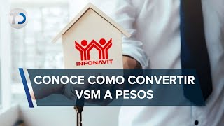 Infonavit cambio de crédito de VSM a pesos será permanente [upl. by Loredo905]