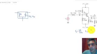 BJT Amplifier AC Analysis [upl. by Aisa865]