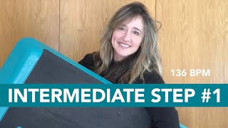 INTERMEDIATE STEP AEROBICS WORKOUT 1 38 MIN 136 BPM  Choreographed by Kat Gates [upl. by Aneet]