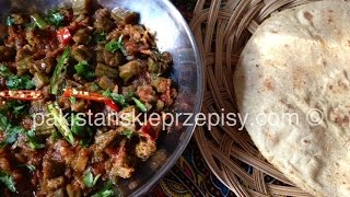 Curry z okry  ketmia jadalna Bhindi Masala [upl. by Yovonnda]