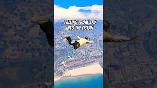 What Happens When You Fall from the Sky into the Ocean in GTA Games [upl. by Appolonia]