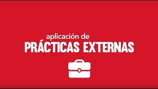 Aplicación de solicitud de prácticas externas acceso alumnos [upl. by Adamsun]