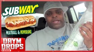 Subway  Meatball and Pepperoni Melt Review [upl. by Rachel]