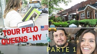 MEU BAIRRO EM NOVA YORK  Como é morar no Queens Parte 1 [upl. by Aleel780]