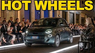 Fiat 500e Giorgio Armani Edition Debuts in Celebration of Fiats 125th Anniversary [upl. by Ynafit]