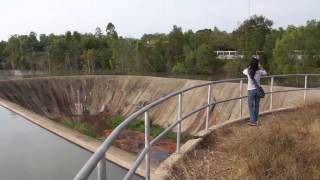 Thailand 2011 Lam Chang Han Reservoir in Lahan Sai [upl. by Leirbaj]