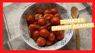 Recetas rápidas y fáciles🌟TOMATES CHERRY ASADOS 🌟 [upl. by Erlond]