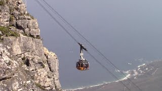 Kaapstad  Tafelberg kabelbaan  Cape Town  Table Mountain Cable Car 2018 [upl. by Myrvyn]