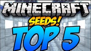 TOP 5 MINECRAFT SEEDS OF ALL TIME [upl. by Leilamag]