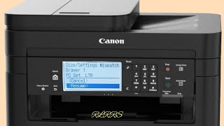 Canon Mf240 LTR Resume  Canon Mf244 PC Set LTR Resume problem  Canon Imageclass Mf240 LTR Resume [upl. by Aidyn]