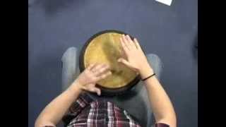 Part 1 Beginner African drumming djembe lesson [upl. by Infield]