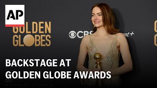 Golden Globes 2024 Full interviews with award winners [upl. by Oinigih]