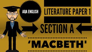 AQA English Literature Paper 1 Section A with Macbeth Example [upl. by Agee55]