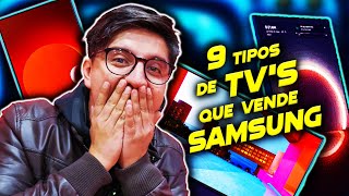 Te explico los 9 tipos de televisores que vende Samsung en 2024 [upl. by Ardelia]