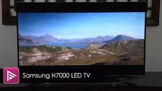 Samsung H7000 UE40H7000 HD LED LCD TV Review [upl. by Ashely]