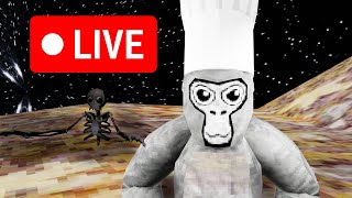 🔴GORILLA TAG LIVE HALLOWEEN UPDATE STREAM 🔴FAN GAMES  ONLY UP AND MORE  BIG LIVE STREAM [upl. by Suiraj]