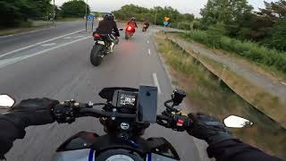 MT09 SP S1000RR TUONO V4 and Z800 From City to country roads [upl. by Mila]