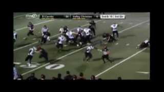 DERIK quotDJquot CALHOUN JUNIOR FOOTBALL HIGHLIGHTS EL CERRITOCA2012 [upl. by Terris]