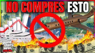 15 COSAS que NUNCA DEBES COMPRAR en GTA5 ONLINE 2022 [upl. by Dempstor]