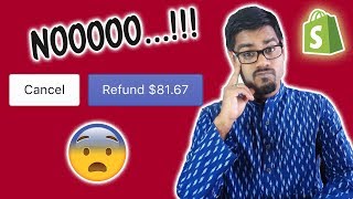 Shopify Refunds How To Deal With Dropshipping Returns [upl. by Janiuszck]