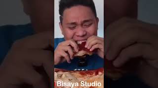 Crispy Lechon Mukbang  Bisaya Studio JIGS TVE Diskarteng Basic Ewic Mukbang lechonkawali [upl. by Areek]