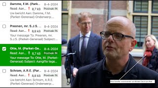 De woordvoerder van minister Van Weel ontving op 84 mijn aangifte tegen rechtercommissaris ROT100 [upl. by Hannahs]