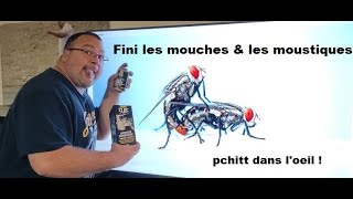 astuce contre les mouches et moustiques  efficacité et pas cher Jai LA SOLUTION [upl. by Rodi]